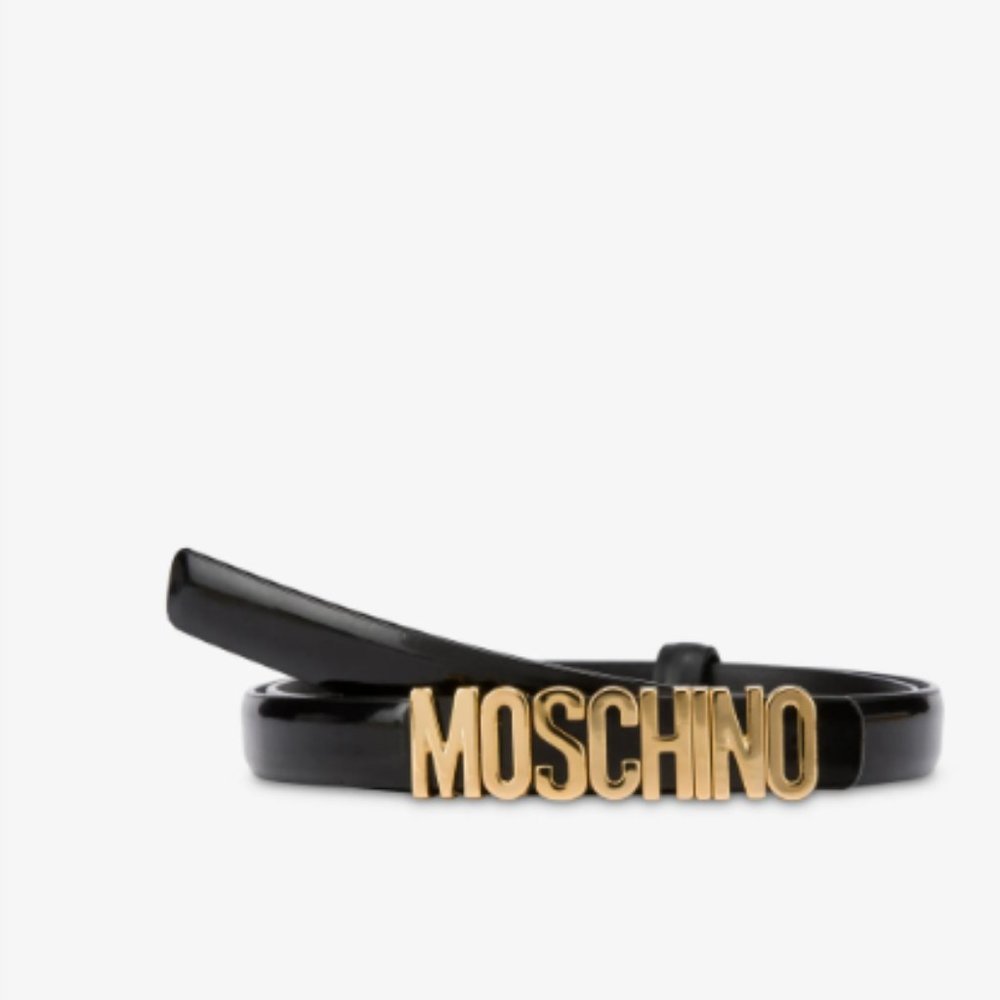 MOSCHINO MINI LOGO BELT